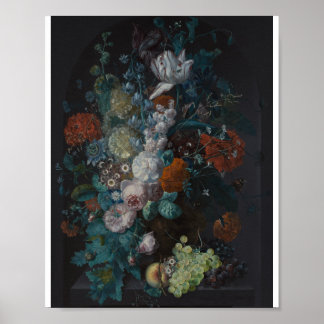Eine Blumenvase von Margareta Haverman Poster