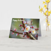 Eine Blumenzusammensetzung japanischer Aprikosen-B Karte (Gelbe Blume)