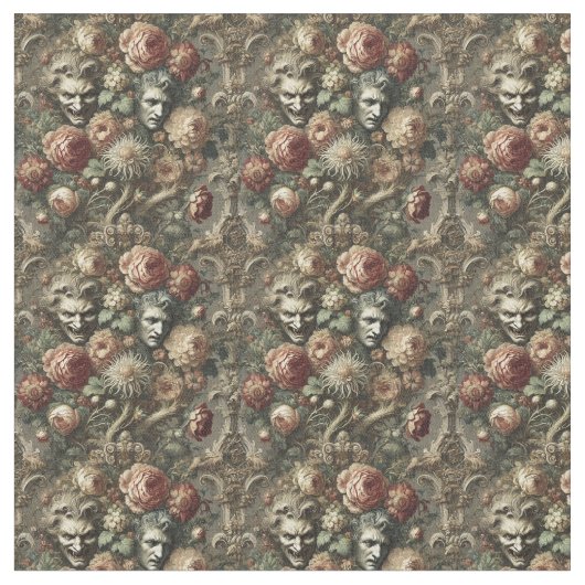 Eine Blut-Weinproduktion — gotische Dense-Tile Stoff (Nahaufnahme)
