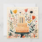 Eine Blüte der Freude: Blühende Wünsche (Vorderseite)