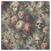 Eine Blütezeit, die auf - Gothic Statement Tile zu Stoff (Muster)