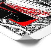 Eine blutige Habit Cover Art Print Poster (Ecke)