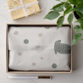 Eine Boho-Oster-Serie Design #3 Seidenpapier (Geschenk)