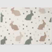 Eine Boho-Oster-Serie Design #3 Seidenpapier (Vorderseite)
