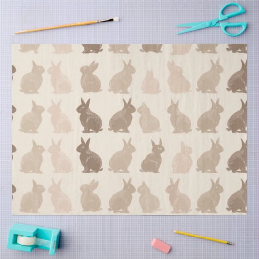 Eine Boho-Oster-Serie Design #5 Seidenpapier (Basteln)