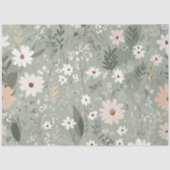 Eine Boho-Oster-Serie Design #8 Seidenpapier (Vorderseite)