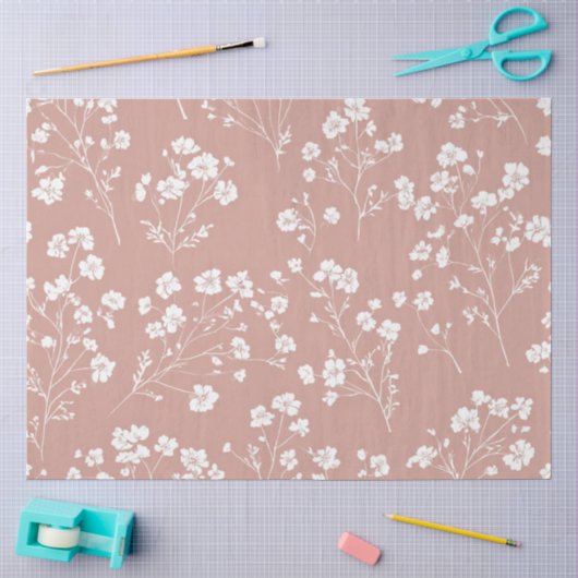 Eine Boho-Oster-Serie Design #9 Seidenpapier (Basteln)
