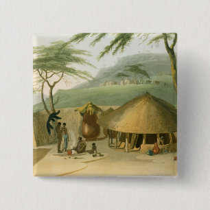 Eine Boosh-Wannah Hütte, überziehen 7 'von der Button