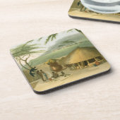 Eine Boosh-Wannah Hütte, überziehen 7 'von der Getränkeuntersetzer (Linke Seite)