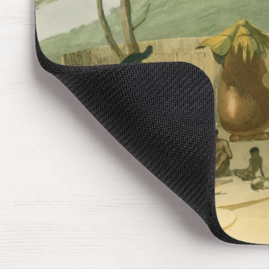 Eine Boosh-Wannah Hütte, überziehen 7 'von der Mousepad (Ecke)