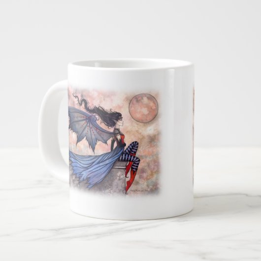 Eine boshafte Windfee Jumbo-Tasse (Vorderseite Links)