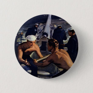 Eine Botschaft aus Amerika Button