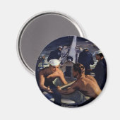 Eine Botschaft aus Amerika Magnet (Vorderseite/Rückseite)