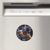 Eine Botschaft aus Amerika Magnet (In Situ (Geschirrspüler))