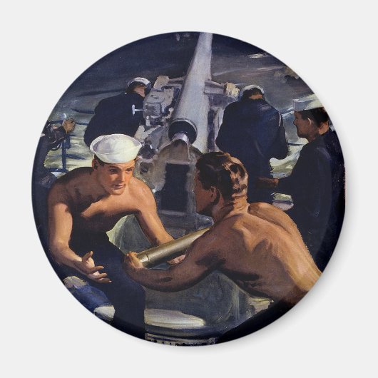 Eine Botschaft aus Amerika Magnet (Vorne)