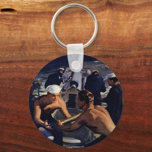 Eine Botschaft aus Amerika Schlüsselanhänger (Vorderseite)