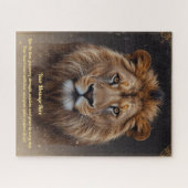 Eine Botschaft der Liebe auf deiner Lion Puzzle (Horizontal)