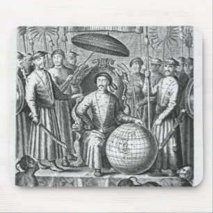 Eine Botschaft vom Osten-Indien Mousepad