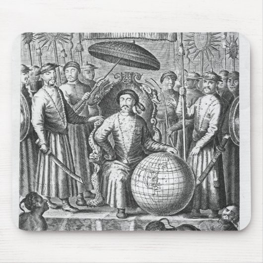 Eine Botschaft vom Osten-Indien Mousepad (Vorne)