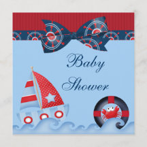 Eine Boys Sea Life Babydusche