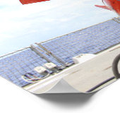 Eine BQM-74E Chukar-Drohne für den Start bereit Poster (Ecke)