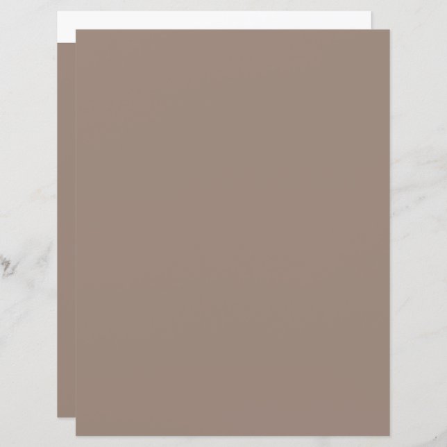 eine braune Mauer mit einer Uhr darauf (Vorne/Hinten)