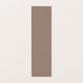 eine braune Mauer mit einer Uhr darauf Visitenkarten (Innenseite Aufgefaltet)