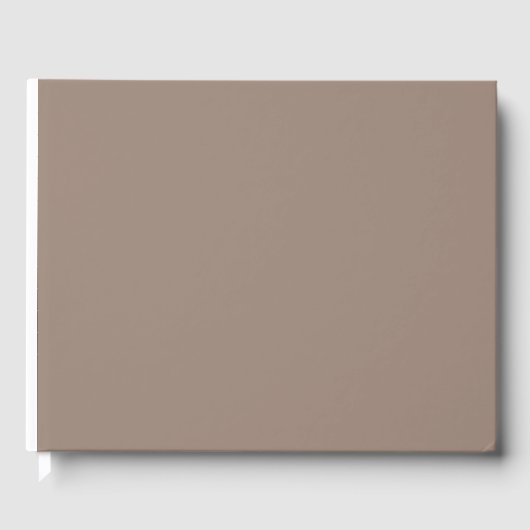 eine braune Mauer mit Gästebuch (Vorderseite)