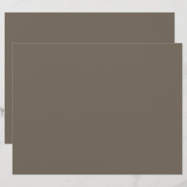 eine braune Wand mit einer schwarz-weißen Uhr Briefbogen