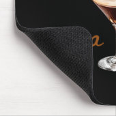 Eine Braut in einem Tini-Coffee-Stil Mousepad (Ecke)