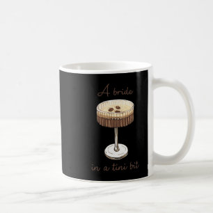 Eine Braut in einer winzig kleinen Braut Funny Mar Kaffeetasse