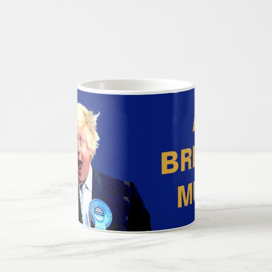 EINE BREXIT TASSE. Mitteilung Spaß-Boris Johnson Kaffeetasse (Mittel)