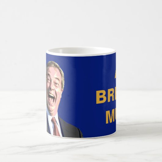EINE BREXIT TASSE. Mitteilung Spaß-Nigels Farage Kaffeetasse (Mittel)