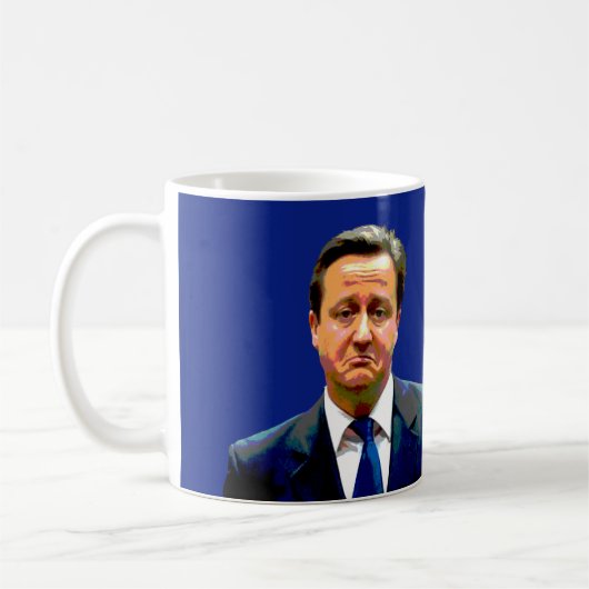 EINE BREXIT TASSE. Spaß Brexit David Cameron Kaffeetasse (Links)