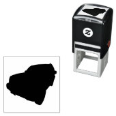 Eine Briefmarke aus Gummi von 4x4 Permastempel (Beispiel)