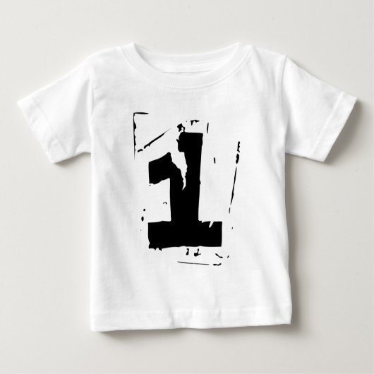 EINE Briefmarke Baby T-shirt (Vorderseite)