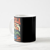 Eine Brighter Tomorrow Boho Ästhetik Kamala Waltz Kaffeetasse (Vorderseite Links)