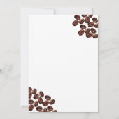 Eine Brille in einem Tini Bit Martini-Brautparty Einladung (Rückseite)