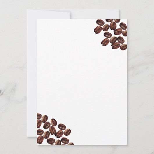 Eine Brille in einem Tini Bit Martini-Brautparty Einladung (Rückseite)