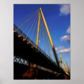 Eine Brücke im Londoner Poster (Vorne)