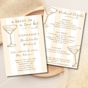 Eine Brücke in einem Tini-Bit Bachelorette-Tour Einladung