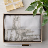 Eine Brücke in Paris 1621 Seidenpapier (Geschenk)