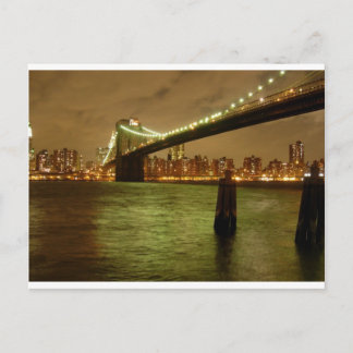Eine Brücke von der Brooklyn Postkarte