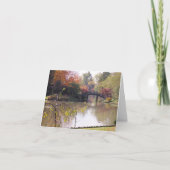 Eine Brücken-Karte Karte (Vorderseite)