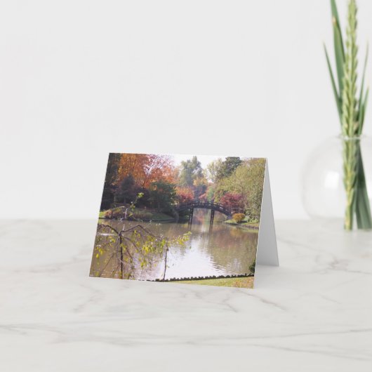 Eine Brücken-Karte Karte (Vorderseite)