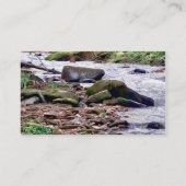 Eine Bucht hochkrempeln Visitenkarte (Rückseite)