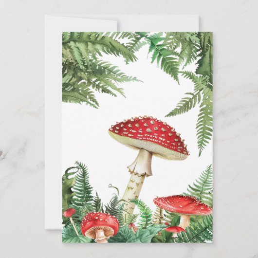 Eine Bunny Baby Dusche Einladung (Rückseite)