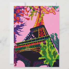 Eine bunte Feier zum Eiffelturm