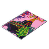 Eine bunte Feier zum Eiffelturm Notizblock (Linke Seite)