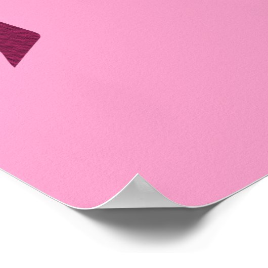 Eine bunte Feier zum Eiffelturm Poster (Ecke)